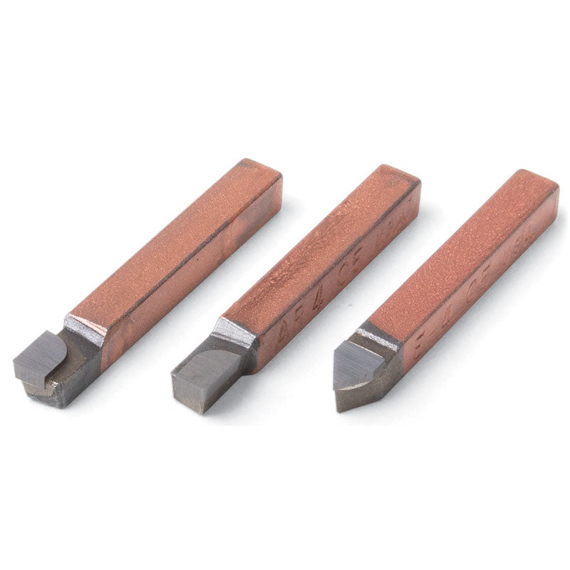 1/4-inch Brazed Carbide Tool Set 3006
