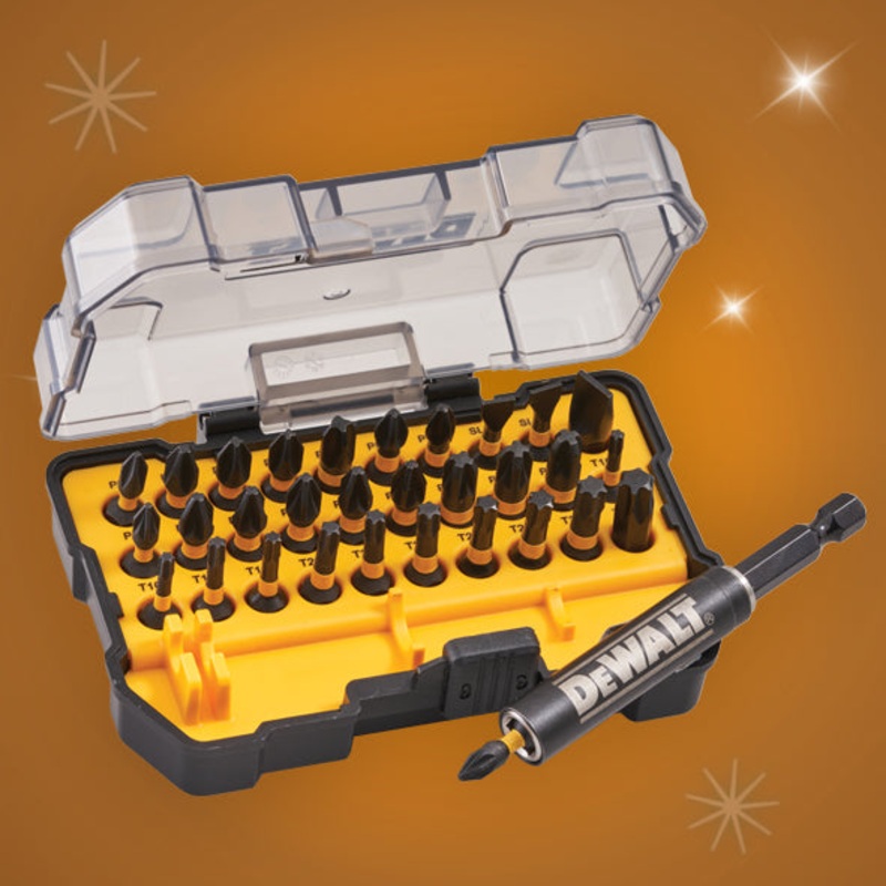 DEWALT 32 Piece FlexTorq Impact Bit Set DT70585T XMS25IMPAC32