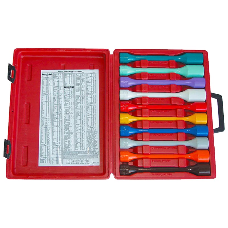 10-Piece Wheel Torque Socket Master Kit For 1/2 Inch Drive Impact Wrench – LT1510