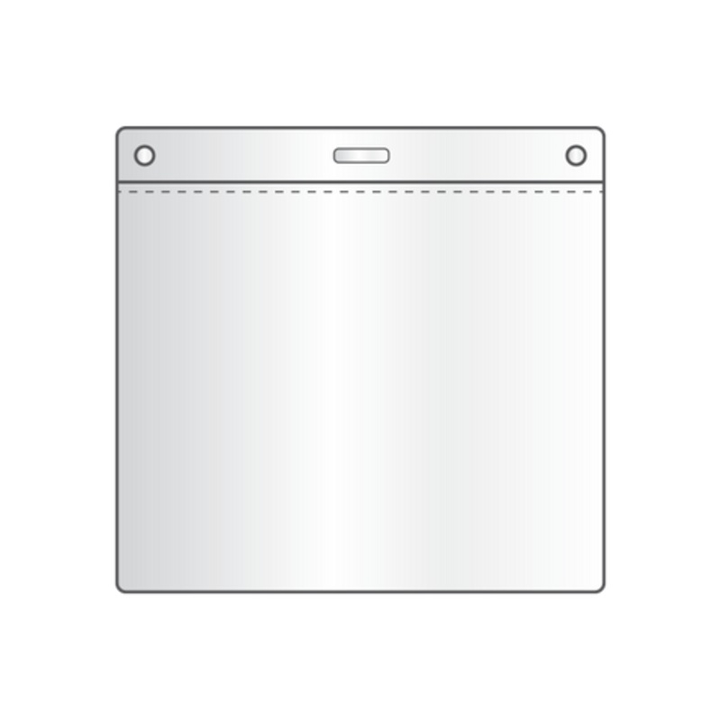 Reusable ID Card Holder Flexible PVC