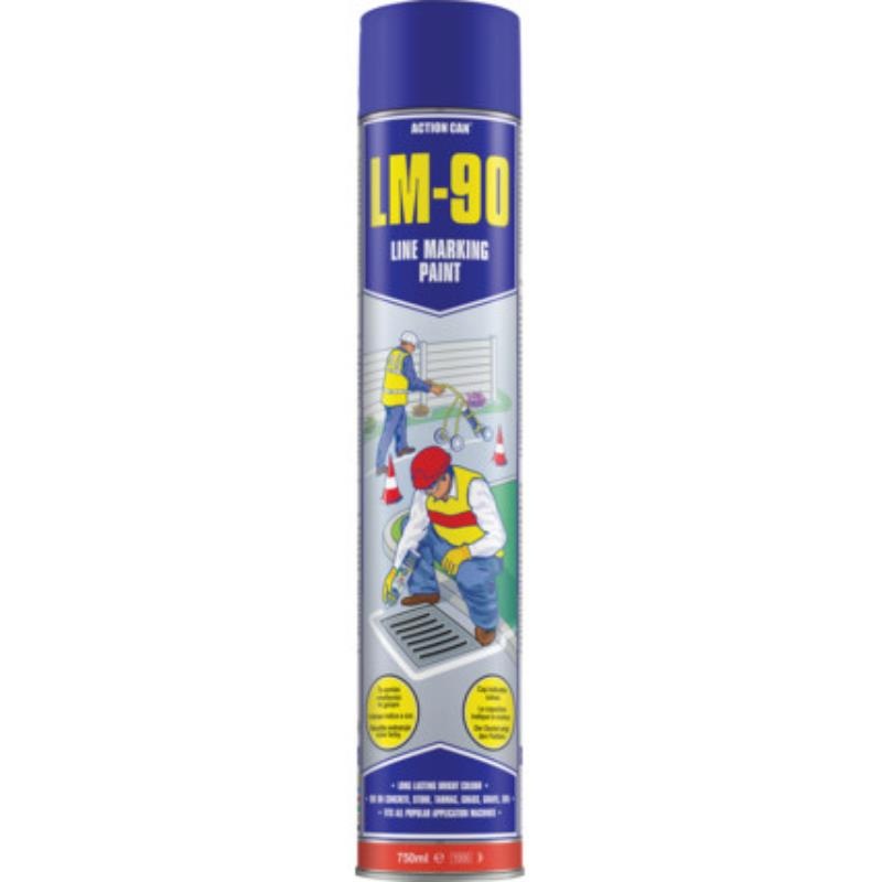 CROMWELL Lm-90 Line Marking Paint750Mlaerosol Blue Ral 5015 – ACN7326401F