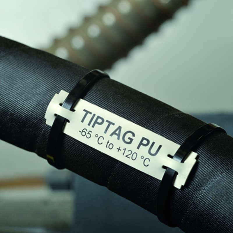TipTag High Temp 11 x 65mm White