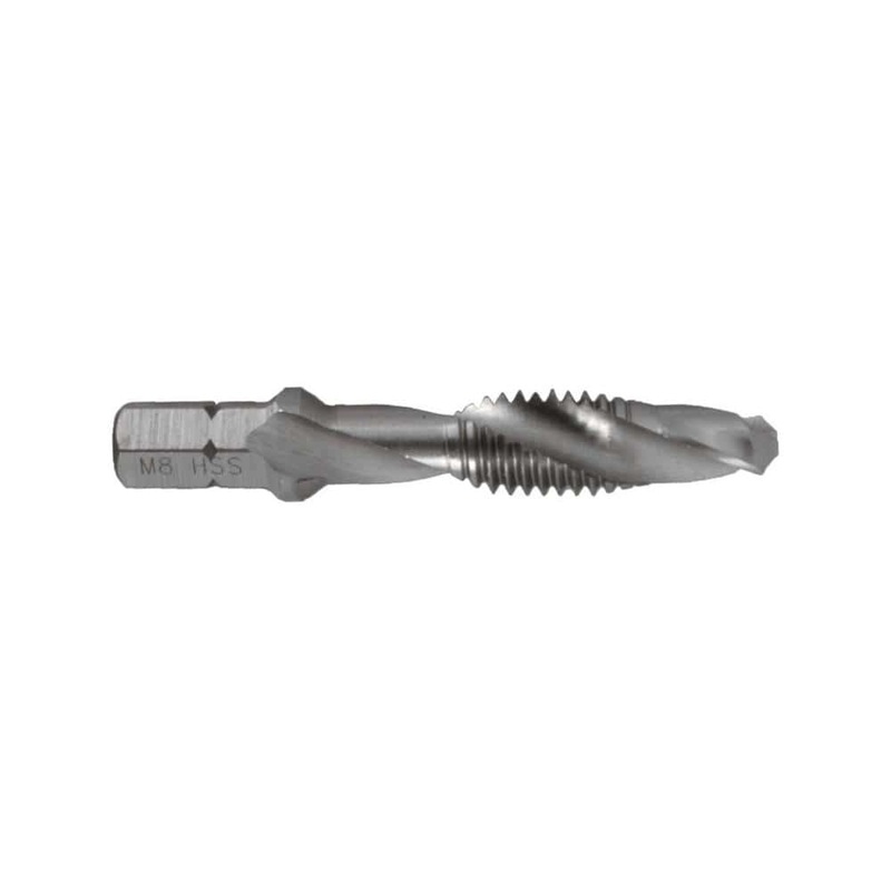 ALPEN COMBINATION TAP PLW M8 1/4′ SHANK