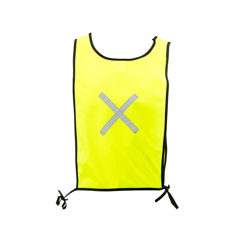 DROMEX BIB REFL MAXI LIME  SA19-L