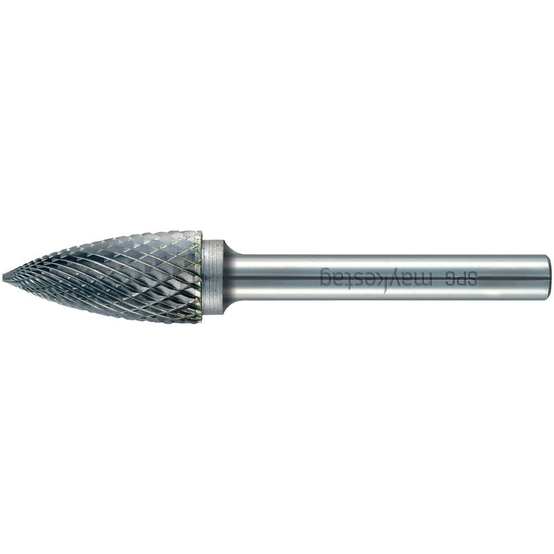 TC ROTARY BURR 12MM ARC ROUND NOSE FOR HARD METALS