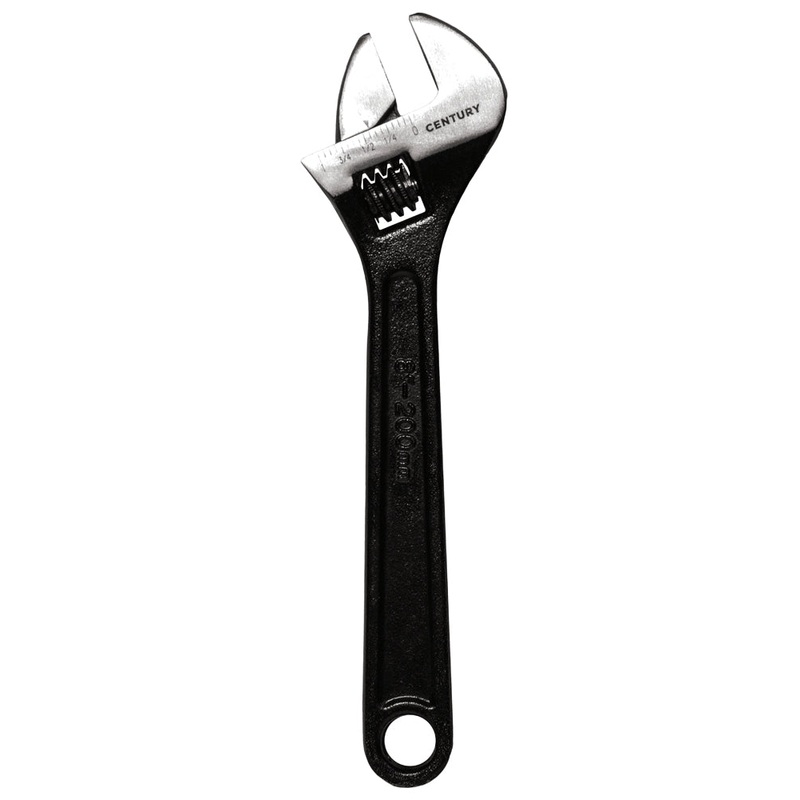 Century Drill & Tool 8 Adjustable Wrench