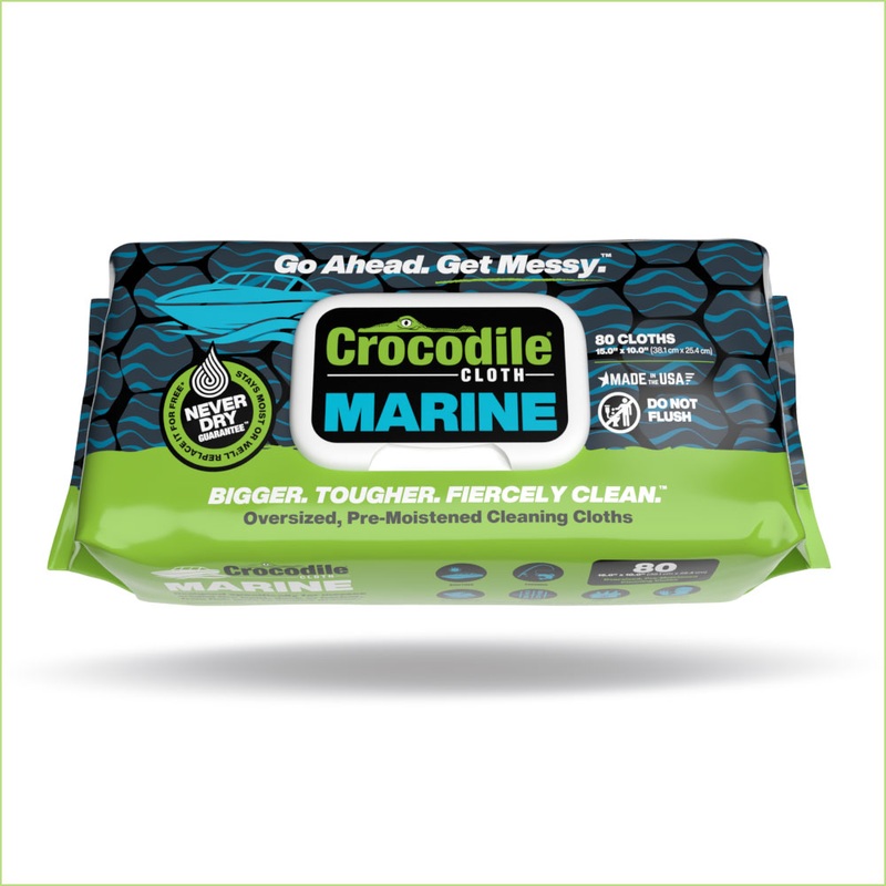 Crocodile Cloth  Marine (80-Count) 15 x 10