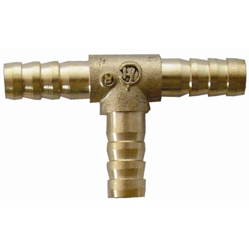 T TYPE HOSE CONNECTOR 8MM BULK