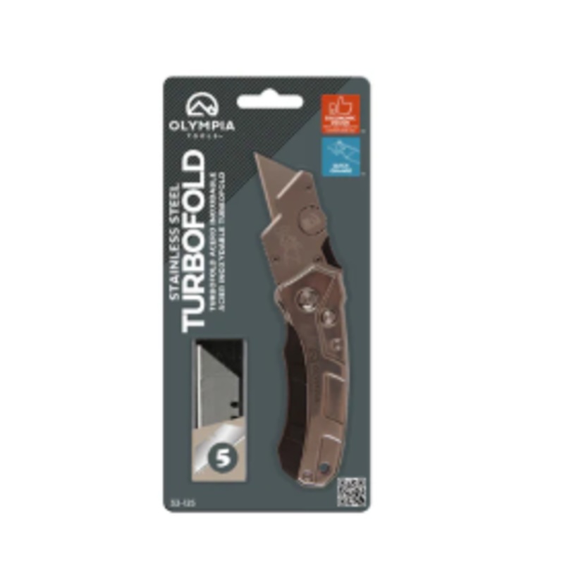 Olympia Tools Turbfold Stainless Steel